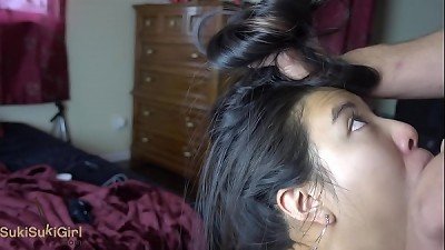 THROATPIE for my chinese girlfriend ! @sukisukigirl blowage master