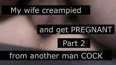 My thick titted cheating wife creampied and  get pregnant by another man! - cuckold roleplay story with cuckold captions - Part duo