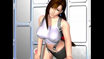 Sweety 3-dimensional hentai babe swallows warm semen