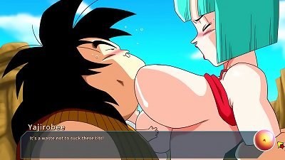 Bulma venture 4 UNC Part two - huge melons Androids