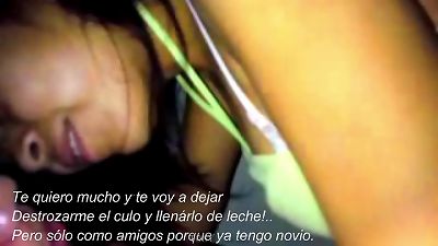 Ok, destr&oacute;zame por el culo.. pero s&oacute;lo como amigos porque ya tengo novio y no quiero serle infiel. sentones por el booty no cuenta