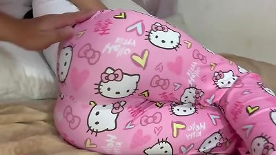 THEY LEAVE ME ALONE AT HOME WITH MY STEP-DAUGHTER AND WHEN I FIND HER RESTING I PUT MY hard-on hetero IN HER labia UNTIL HER arse IS coated IN jizz