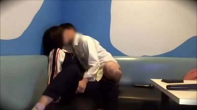 It's been 3 months since we've been dating, are you going to have sex soon? When I asked the boss of the baseball club at karaoke, he said, "It's embarrassing, but it's okay ..." and put jizz in the manager's pussy i