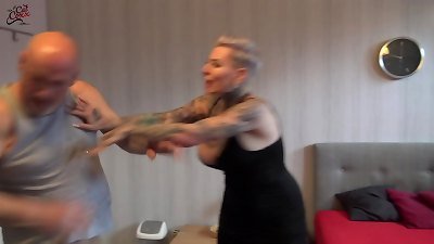 Caught you hoe stepdaughter with my hubby