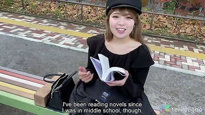 Keiko is the cutest chinese unexperienced that deepthroats knob and demonstrates us her hairless fuckbox - little baps and big butt uncensored korean porno pt 3