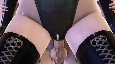 I torn up Captain marvel l SFM 3-dimensional hentai