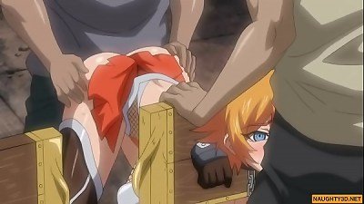 gonzo Monster anime porn gangbang Part1