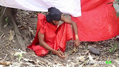 banging 4 way at the local shrine