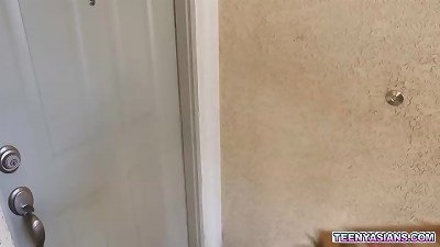 Jay Romero and Rion King wants some pizza and Ember Snow delivered it new and scorching with an additional three way service.