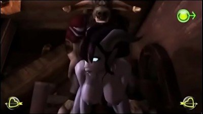 Monster shafts in a gothic dream