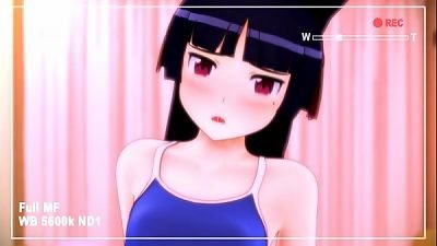 My little sis & Kuroneko Can&rsquo;t ride This Well!?