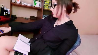 stunning instructor passionate play twat romp fucktoy after Checking Homework