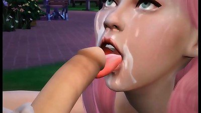 naughty stepbrother nails his virgin stepsister behind his stepmother's back - His stepsister is delighted with his large dick