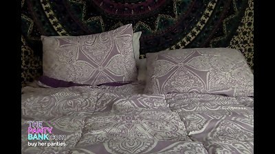 Pretty Southern unexperienced teen undresses And attempts Panty-Stuffing For The first Time | The thong Bank - Used panties