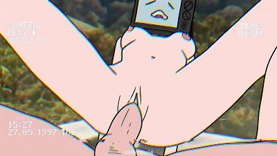 TV damsel and camerist fuck-a-thon cartoon