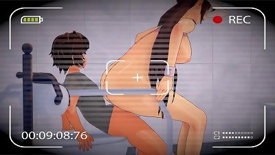 Pokemon manga porn - Mei filmed while penetrating in a toilet- japanese chinese manga anime Film Game porn