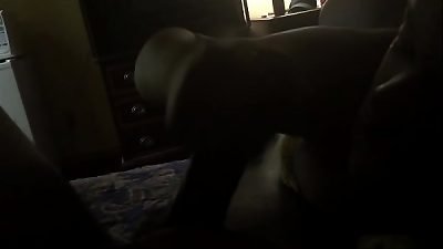 inexperienced ebony weirdo getting mischievous with her daddy. messy head