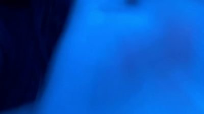 RGB light blow-job by busty chinese