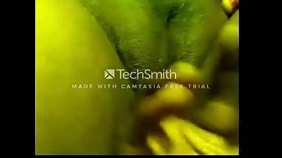 nice finger-tickling with my husband's buddy