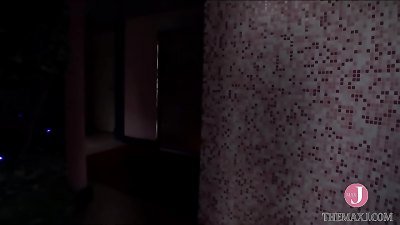 experiencing the pleasure of the slow piston, bellowing pleasurably as she senses his man rod for the very first time in a long time.