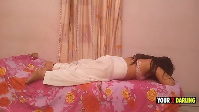 Day 03 Step mommy was having back pain, step son-in-law screwed her and fumbling her